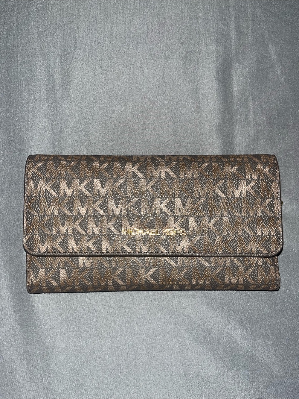 Michael Kors Brown monogram wallet